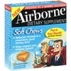 Airborne Caramel Apple Supplement Soft Chews, 10 Count