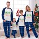 thumbnail image 2 of Pijamas familiares navideños a juego, conjuntos de pijamas verdes de Julio de 2023, 2 of 4