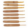 thumbnail image 2 of Crochet Hook Set,8Pcs Crochet Hooks Ergonomic Ergonomic Crochet Hooks Bamboo Handle Crochet Time-Tested Durability, 2 of 14