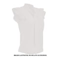 thumbnail image 3 of Blusa George para Dama, con Corbata Blanco T EG, 3 of 4