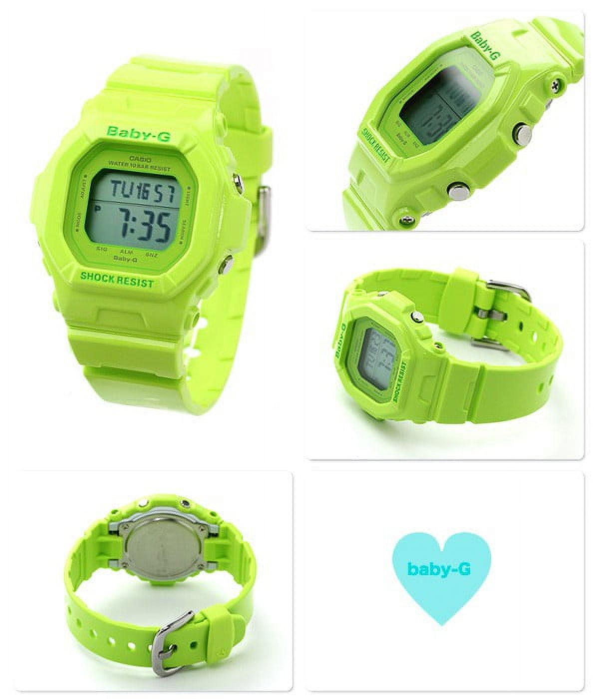 Baby G Limited Edition BG5606 Lime Green Ladies Watch BG 5606 3DR