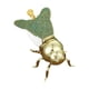 thumbnail image 4 of Tarro de miel con forma de abeja, tarro para almacenar miel con cuchara, bote decorativo para azúcar Verde, 4 of 9