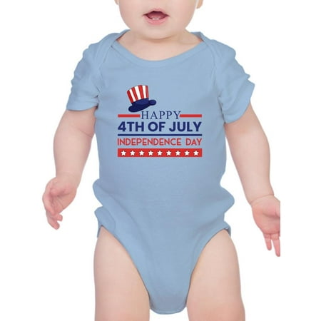 

Happy Independence Day Usa Bodysuit Infant -Image by Shutterstock 12 Months