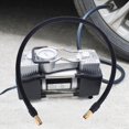thumbnail image 3 of 73 Grey Manguera de goma resistente a la presión para conector de compresor de inflador de aire de neumáticos de coche, 3 of 5