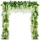 thumbnail image 1 of Guirnalda de Vides de Glicina, Cuerdas de Flores Artificiales de Glicinia Colgantes, Guirnalda de Flores Guirnalda Colgante de RatáN de Vid de Plantas Falsas, 1 of 10
