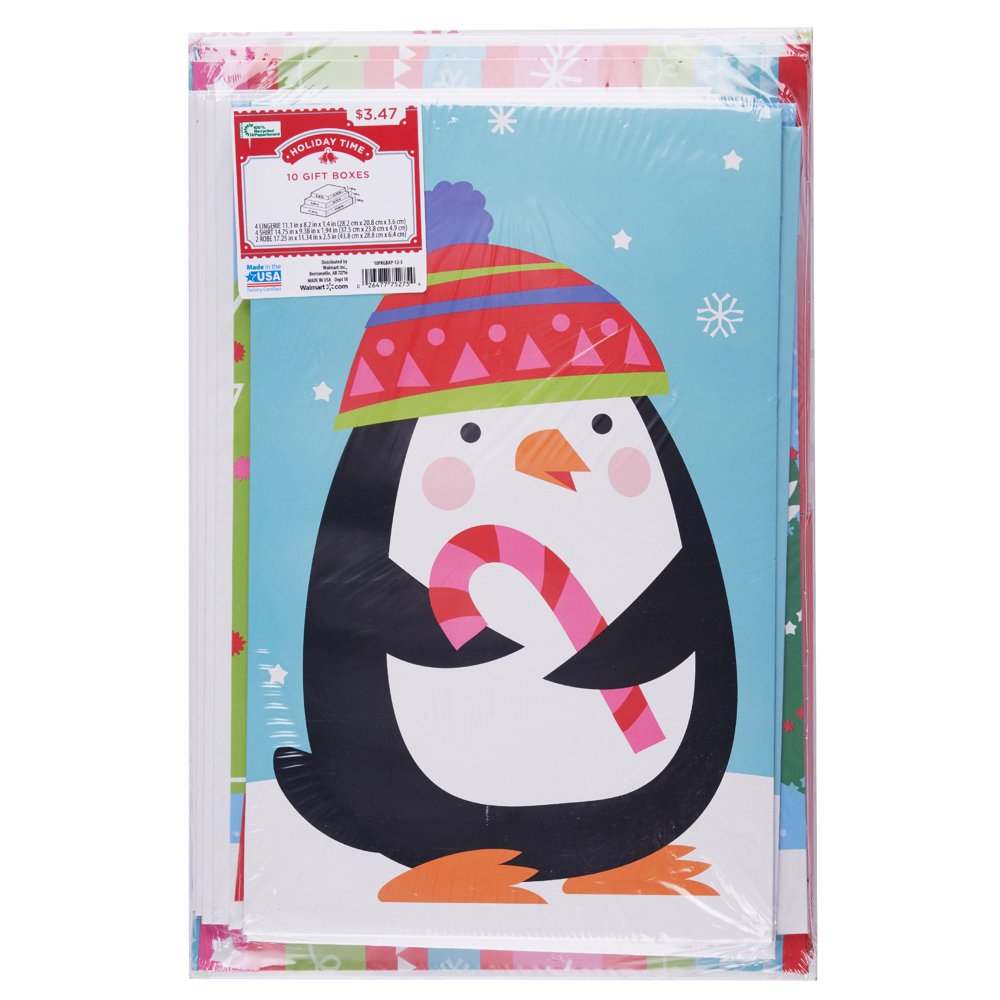Fantus Paper Product 10pk Penguin Box