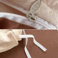 thumbnail image 5 of Bedding Solid color 4-piece set washable cotton quilt cover bed sheet Pillowcase modern stylish, 5 of 5