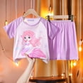 thumbnail image 1 of 14 (9T 10T) 14 Conjuntos de pijamas para niños Conjuntos de pijamas de algodón suave para niños y niñas Conjunto de camisetas de manga corta Tops Pantalones cortos Pijamas de Spiderman esquí esquí Gafas de esquí, 1 of 3