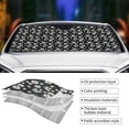 thumbnail image 4 of Kdxio Daisies Flowers Print Front Windshield Sun Shade,Folding Auto Sunshade for Car Truck SUV-Small, 4 of 7