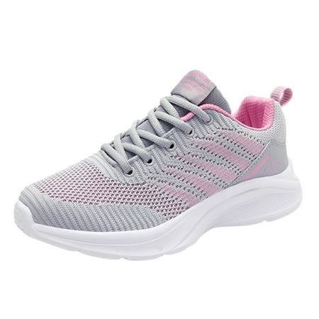 

HSMQHJWE Sneaker Women Womens Slip On Sneaker Sports Breathable Outdoor Lace Up Runing Shoes Fashion Shoes Mesh Women Women S Shoes 9N