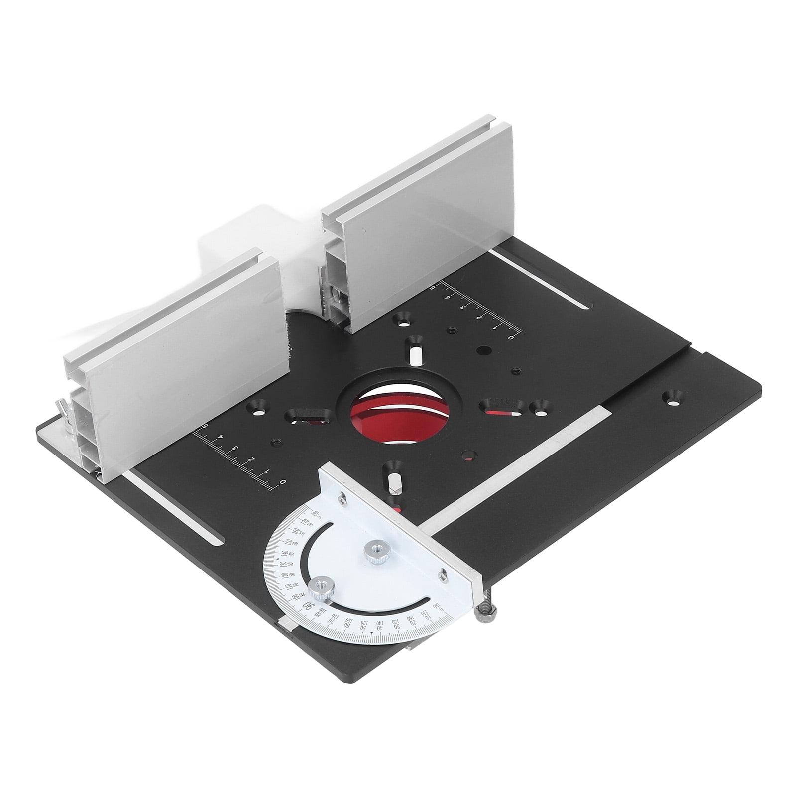 Router Lift Aluminum Alloy Stainless Steel Woodworking Bench Router Plate System Lifting Table