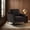 Charcoal, variant on Serta Hemsworth Mid-Century Modern Armchair, Charcoal Faux Suede