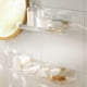 thumbnail image 3 of Estante de baño Montado en La pared Macarena Soporte para champú organizador Estante para carrito de Estantes para baño grano vertical 30cm, 3 of 8