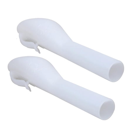 MOMOJIA 2Pcs Fuels Tanks Funnel Tube Fuels Tanks Accessories Automobile Car Fuels Filler Gas Funnel Container Replacement