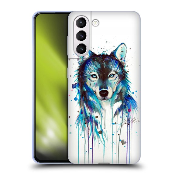 Head Case Designs Officially Licensed Pixie Cold Animals Ice Wolf Soft Gel Case Compatible with Samsung Galaxy S21+ 5G