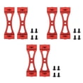 thumbnail image 1 of 6 Piezas Soporte de Metal para B1 B14 B16 B24 C14 C24 B36 Mn D90 D91 RC Actualización de Coche Kit de Piezas de Bricolaje de Metal, Rojo, 1 of 5