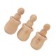 thumbnail image 4 of Manualidades de madera, 10 piezas de muñecos de madera, adornos manuales para hacer tú mismo, decoración del hogar, materiales ecológicos, 4 of 12