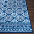 thumbnail image 3 of Cesar CEG-2341 5'3" x 7' Rug in Bright Blue/Navy, 3 of 6