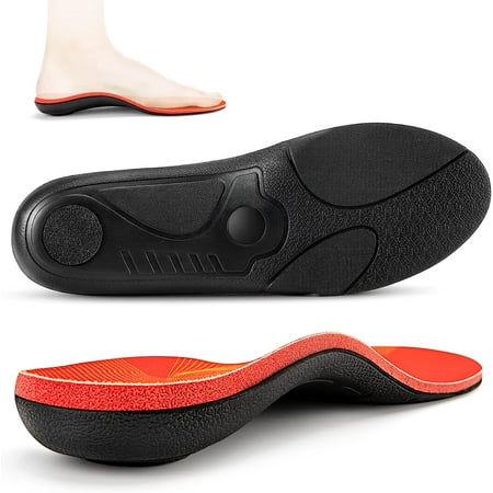 

PCSsole High Arch Support Insoles for Plantar Fasciitis Men Women Orthotics Pain Relief Inserts for Flat Feet Work Boot Shoe Insole Super Soft Insoles with Max Cushion