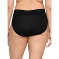 thumbnail image 4 of Warners® Blissful Benefits Dig-Free Comfort Waistband with Lace Microfiber Hi-Cut 3-Pack, 4 of 5