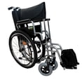 thumbnail image 2 of Silla de Ruedas Todo Terreno 19' Plegable Eko-Mobility Descansa Pies Gris, 2 of 3