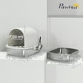 thumbnail image 3 of PawHut Stainless Steel Litter Box, Enclosed Cat Litter Box with Scoop, 3 of 10
