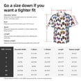 thumbnail image 6 of Lsque Cartoon Monster Trucks1 pattern Hawaiian Shirt for Men, Unisex Summer Beach Casual Short Sleeve Button Down Shirts-Large, 6 of 9