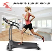 Running Machine 800W Treadmill Motorized Running Machine With Phone Tablet Holder