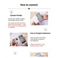 thumbnail image 4 of Portable Mobile Color Mini Handheld Printer Tattoo Logo Wireless A4 Inkjet Printer, 4 of 6