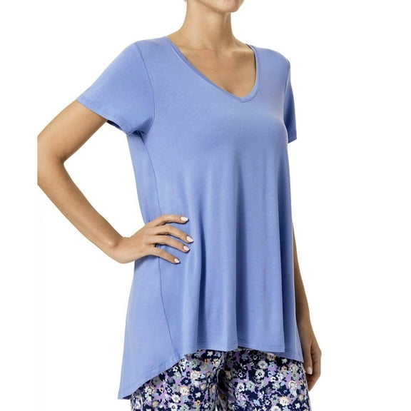Hue Women's the Perfect Pajama Short-Sleeve Tee - Persian Jewel - XLUS