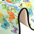 thumbnail image 6 of Dreamtimes Vintage Butterflies Bird Hallway Runner Rug 2'x6' Kitchen Rug with Rubber Backing Spring Green Leaves Non Slip Entryway Rug Runner Washable Soft Area Rug for Hallway Bedroom Kitchen Decor, 6 of 6