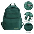 thumbnail image 3 of yeacher Trendy Green Women's Backpack with Multiple Pockets, Large Capacity for School, Travel, and Daily Use, Waterproof Nylon Design, Adjustable Straps, Anti-Theft Feature., 3 of 6