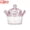 A, variant on 12pcs Transparent Crown Shape Plastic Boxes with Lids - Elegant Wedding Gift Boxes, Party Candy Containers for Birthdays, Graduations, and Bridal Showers