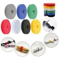 thumbnail image 3 of Reusable Cable Management Organizer,Self-Grip Wire Tie, Pre-Cut Tape for Computer Cords,Cable Tie Wrap, Wire Organizer, Cord Management Tool, Self-Adhesive Cable Strap, Office & Home Wiring(Green), 3 of 8
