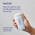 thumbnail image 3 of Native Sensitive Deodorant | Natural Deodorant for Women and Men, Aluminum Free, Baking Soda Free, Phthalate Free, Talc Free, Coconut Oil and Shea Butter | Cotton & Lily (Sensitive), 3 of 6