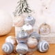 thumbnail image 4 of 6/12 piezas de bolas navideñas de terciopelo, adorno colgante para árbol de Navidad, exquisita bola colgante de terciopelo para decoración de fiesta navideña en el hogar, 4 of 5