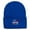 Royal Blue, variant on NASA Logo Embroidered Long Beanie - Dk Grey OSFM