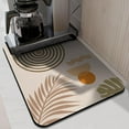 thumbnail image 2 of Washable Rubber Boho Style Vintage Floral Dish Drying Mats for Kitchen Counter Home Large Coffee Bar Pad Accessories and Decor for Utensils Stemware 18''x24'', 2 of 7