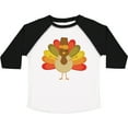 thumbnail image 3 of Inktastic Thanksgiving Pilgrim Turkey Holiday Boys or Girls Toddler T-Shirt, 3 of 5