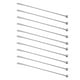 thumbnail image 2 of Cateissary 10 unids/set exquisitos agitadores de cóctel de acero inoxidable pulido para mezclar y servir palitos agitadores Utensilios de cocina, 2 of 6