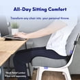 thumbnail image 2 of Cojín de asiento C CUSHION LAB patentado con alivio de presión, 2 of 9