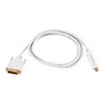 thumbnail image 1 of Monoprice - Adapter cable - DVI (M) to Mini DisplayPort (M) - 6 ft - 1080p support - white, 1 of 3