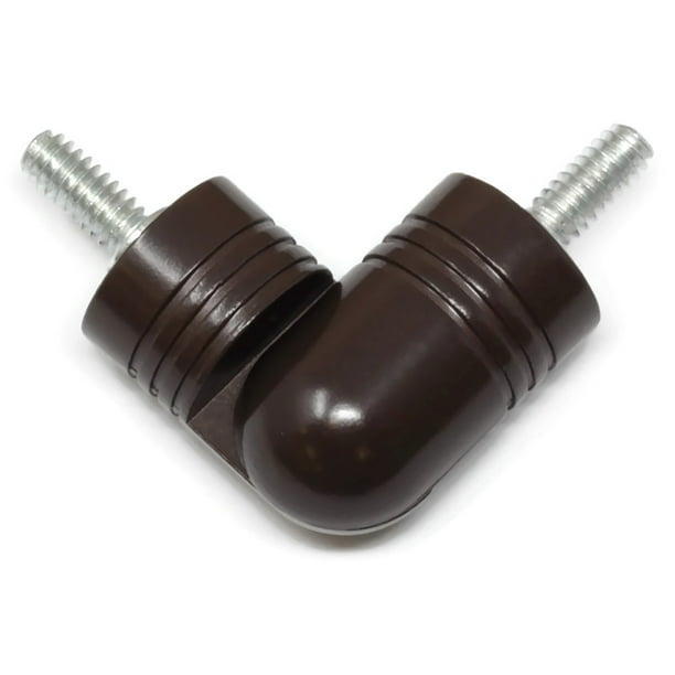 Urbanest Hinged Elbow Connector For Corner Rod Bronze 7 8 Com - Corner Closet Rod Connector Urbanest Hinged Elbow Connector For Corner Rod Bronze 7 8 Com - Corner Closet Rod Connector
