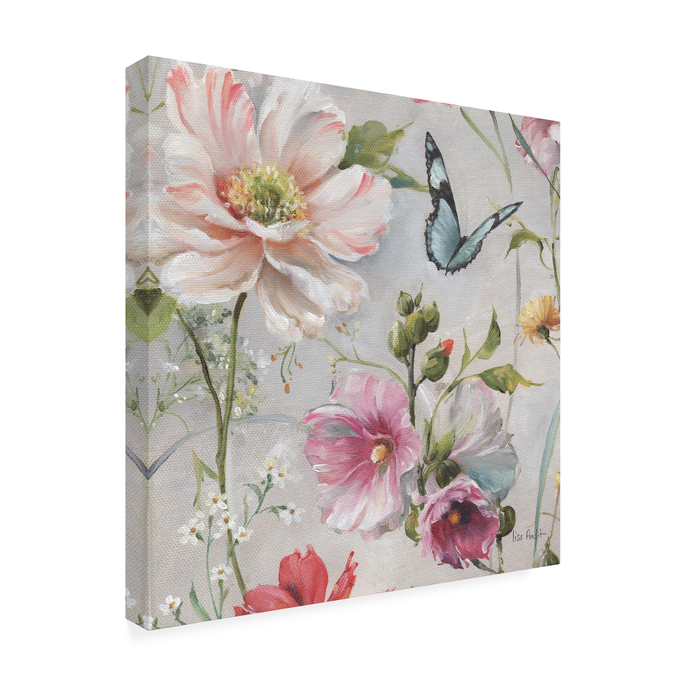 Trademark Fine Art 'Antique Garden II' Canvas Art by Lisa Audit