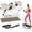 Pink, variant on Rock Stepper, Side to Side Latera, Stepper with LCD Display, Low-Impact Home Workout for Legs, Glutes & Cardio, Quiet, Compact Fitness Machine for Apartment & Home Gym