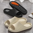 thumbnail image 4 of Cozy Water Slide In Home Slippers For Couples Open Toe Indoor Bath Spa Slippers With Sole, 4 of 4