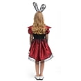 thumbnail image 2 of Lucakuins Disfraz de Halloween para niñas, Manga Corta, Tul, Patchwork, Vestido de Cosplay, Sombrero, Palo mágico, Bolsa de Regalo, Disfraz de Bruja, 6-11 años Lucakuins  moda, 2 of 4
