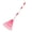 Red, variant on bestolf Leaf Rake Detachable Handle Length Lightweight Lawn Rake Adults Extendable Garden Rake Leaf Collector