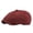 Red, variant on OOOUM Men'S Herringbone Tweed Newsboy Cap Classic Wool Blend Flat Cap Adjustable Vintage Hat Green