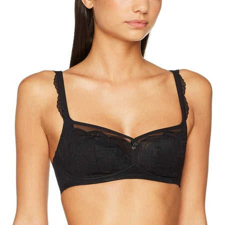 

Rosa Faia Womens Selma Wirefree Soft Bra 36D Black